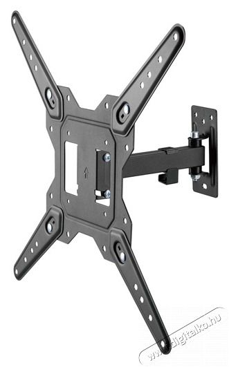 SAL Somogyi LCDH 321 23-55 Full Motion fekete fali konzol Tv kieg&eacute;sz&iacute;tők - Fali tart&oacute; / konzol - Fali tv tart&oacute; - 499993