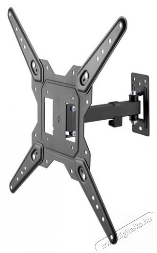 SAL Somogyi LCDH 321 23-55 Full Motion fekete fali konzol Tv kieg&eacute;sz&iacute;tők - Fali tart&oacute; / konzol - Fali tv tart&oacute; - 499993