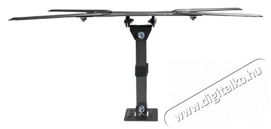 SAL Somogyi LCDH 321 23-55 Full Motion fekete fali konzol Tv kieg&eacute;sz&iacute;tők - Fali tart&oacute; / konzol - Fali tv tart&oacute; - 499993