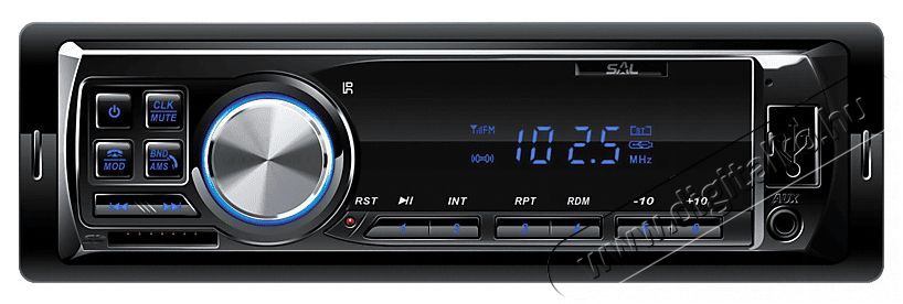 SAL Somogyi SAL BT-FM-USB-SD-AUX k&eacute;k LED kijelzős fejegys&eacute;g Aut&oacute;hifi / Aut&oacute; felszerel&eacute;s - Aut&oacute;r&aacute;di&oacute; fejegys&eacute;g - Aut&oacute;r&aacute;di&oacute; fejegys&eacute;g - 442768