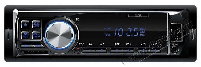 SAL Somogyi SAL BT-FM-USB-SD-AUX k&eacute;k LED kijelzős fejegys&eacute;g Aut&oacute;hifi / Aut&oacute; felszerel&eacute;s - Aut&oacute;r&aacute;di&oacute; fejegys&eacute;g - Aut&oacute;r&aacute;di&oacute; fejegys&eacute;g - 442768