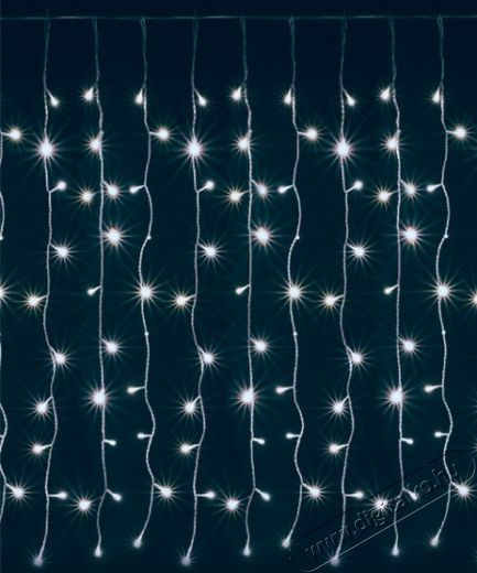 SAL Somogyi KAF 210LC k&uuml;lt&eacute;ri/2 m x 1 m/210 db hidegfeh&eacute;r LED-es f&eacute;nyf&uuml;gg&ouml;ny H&aacute;ztart&aacute;s / Otthon / K&uuml;lt&eacute;r - Vil&aacute;g&iacute;t&aacute;s / elektromoss&aacute;g - Hangulat teremtő vil&aacute;g&iacute;t&aacute;s - 368246
