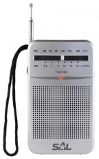 SAL Somogyi RPC 4 zsebrádió - ezüst Audio-Video / Hifi / Multimédia - Rádió / órás rádió - Hordozható, zseb-, táska rádió - 368242