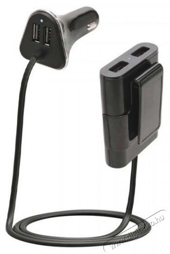 SAL Somogyi SA 060 2.4A univerz&aacute;lis 4x2 USB aut&oacute;s gyorst&ouml;ltő Mobil / Kommunik&aacute;ci&oacute; / Smart - Mobiltelefon kieg&eacute;sz&iacute;tő / tok - H&aacute;l&oacute;zati-, aut&oacute;s t&ouml;ltő - 368154
