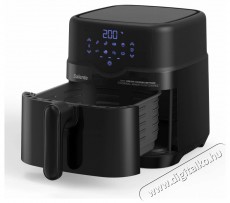 Salente HotAir 2 az 1-ben 4,3 l, fekete airfryer Konyhai term&eacute;kek - Konyhai kisg&eacute;p (s&uuml;t&eacute;s / főz&eacute;s / hűt&eacute;s / &eacute;telk&eacute;sz&iacute;t&eacute;s) - L&eacute;gkever&eacute;ses főzőg&eacute;p / elektromos kukta / multifunkci&oacute;s s&uuml;tő - 529985