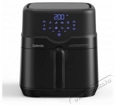 Salente HotAir 2 az 1-ben 4,3 l, fekete airfryer Konyhai term&eacute;kek - Konyhai kisg&eacute;p (s&uuml;t&eacute;s / főz&eacute;s / hűt&eacute;s / &eacute;telk&eacute;sz&iacute;t&eacute;s) - L&eacute;gkever&eacute;ses főzőg&eacute;p / elektromos kukta / multifunkci&oacute;s s&uuml;tő - 529985