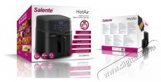 Salente HotAir 2 az 1-ben 4,3 l, fekete airfryer Konyhai term&eacute;kek - Konyhai kisg&eacute;p (s&uuml;t&eacute;s / főz&eacute;s / hűt&eacute;s / &eacute;telk&eacute;sz&iacute;t&eacute;s) - L&eacute;gkever&eacute;ses főzőg&eacute;p / elektromos kukta / multifunkci&oacute;s s&uuml;tő - 529985