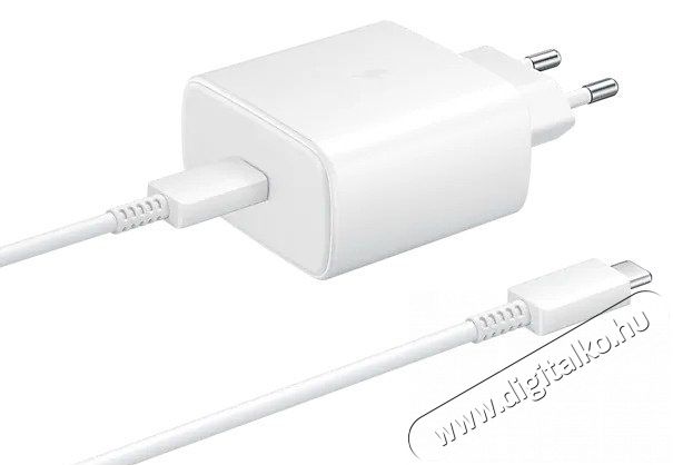 SAMSUNG EP-TA845XWEG 45W USB Type-C feh&eacute;r h&aacute;l&oacute;zati t&ouml;ltő &Uacute;jdons&aacute;gok - &Uacute;j term&eacute;kek - 369846