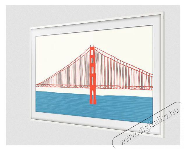 SAMSUNG VG-SCFA55WTBXC The Frame TV keret - modern feh&eacute;r Tv kieg&eacute;sz&iacute;tők - Fali tart&oacute; / konzol - Kieg&eacute;sz&iacute;tő / adapter - 378082