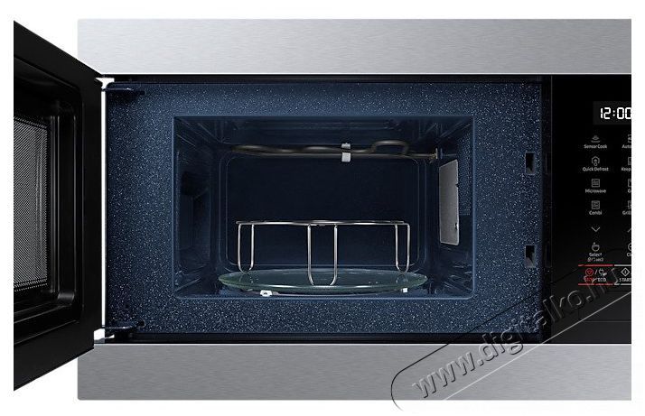 SAMSUNG MG22M8274AT/E2 - 22l-es, be&eacute;p&iacute;thető mikrohull&aacute;m&uacute; s&uuml;tő grill funkci&oacute;val Konyhai term&eacute;kek - Mikrohull&aacute;m&uacute; s&uuml;tő - Mikrohull&aacute;m&uacute; s&uuml;tő (be&eacute;p&iacute;thető) - 382893