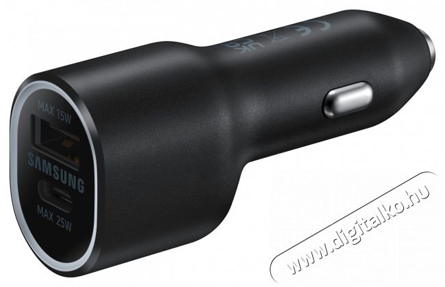 SAMSUNG EP-L4020NBEGEU USB/Type-C fekete aut&oacute;s t&ouml;ltő Aut&oacute;hifi / Aut&oacute; felszerel&eacute;s - Aut&oacute;s t&ouml;ltő / szivargy&uacute;jt&oacute; adapter - 399893