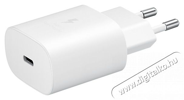 SAMSUNG OSAM-EP-TA800NWEG 25W feh&eacute;r h&aacute;l&oacute;zati adapter Akkuk &eacute;s t&ouml;ltők - Li-ion akkumul&aacute;tor &eacute;s t&ouml;ltő (gy&aacute;ri) - T&ouml;ltő / h&aacute;l&oacute;zati adapter - 437278