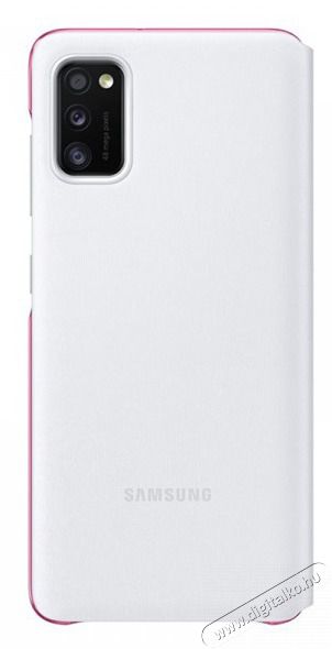 SAMSUNG OSAM-EF-EA415PWEG Galaxy A41 s-view wallet cover feh&eacute;r v&eacute;dőtok Mobil / Kommunik&aacute;ci&oacute; / Smart - Mobiltelefon kieg&eacute;sz&iacute;tő / tok - Tok / h&aacute;tlap - 455965