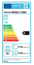 SAMSUNG NV68A1170BS/OL ez&uuml;st be&eacute;p&iacute;thető s&uuml;tő Konyhai term&eacute;kek - S&uuml;tő-főzőlap, tűzhely (be&eacute;p&iacute;thető) - S&uuml;tő (be&eacute;p&iacute;thető) - 459302