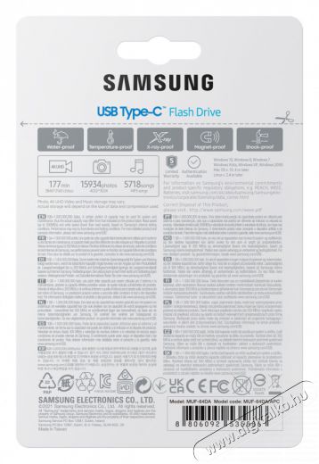 SAMSUNG USB Type-C 64 GB flash drive Mem&oacute;ria k&aacute;rtya / Pendrive - Pendrive - 461886