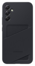 SAMSUNG EF-OA346TBEGWW Galaxy A34 5G fekete k&aacute;rtyatart&oacute;s h&aacute;tlap Mobil / Kommunik&aacute;ci&oacute; / Smart - Mobiltelefon kieg&eacute;sz&iacute;tő / tok - Tok / h&aacute;tlap - 462197