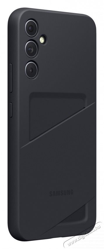 SAMSUNG EF-OA346TBEGWW Galaxy A34 5G fekete k&aacute;rtyatart&oacute;s h&aacute;tlap Mobil / Kommunik&aacute;ci&oacute; / Smart - Mobiltelefon kieg&eacute;sz&iacute;tő / tok - Tok / h&aacute;tlap - 462197