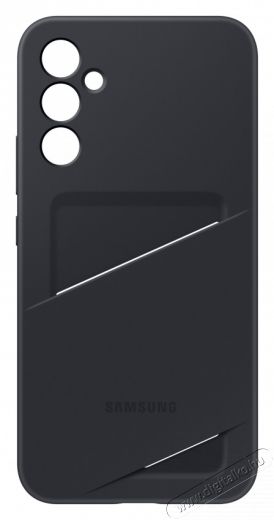 SAMSUNG EF-OA346TBEGWW Galaxy A34 5G fekete k&aacute;rtyatart&oacute;s h&aacute;tlap Mobil / Kommunik&aacute;ci&oacute; / Smart - Mobiltelefon kieg&eacute;sz&iacute;tő / tok - Tok / h&aacute;tlap - 462197