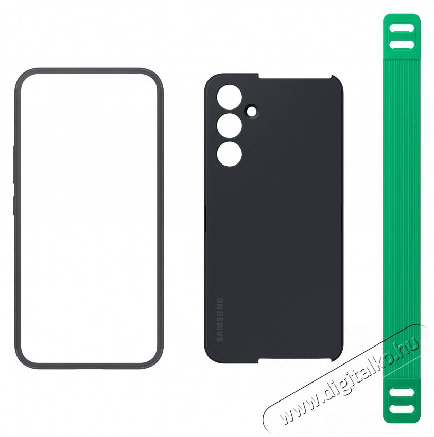 SAMSUNG EF-XA546CBEGWW Galaxy A54 5G Haze Grip fekete tok Mobil / Kommunik&aacute;ci&oacute; / Smart - Mobiltelefon kieg&eacute;sz&iacute;tő / tok - Tok / h&aacute;tlap - 462037