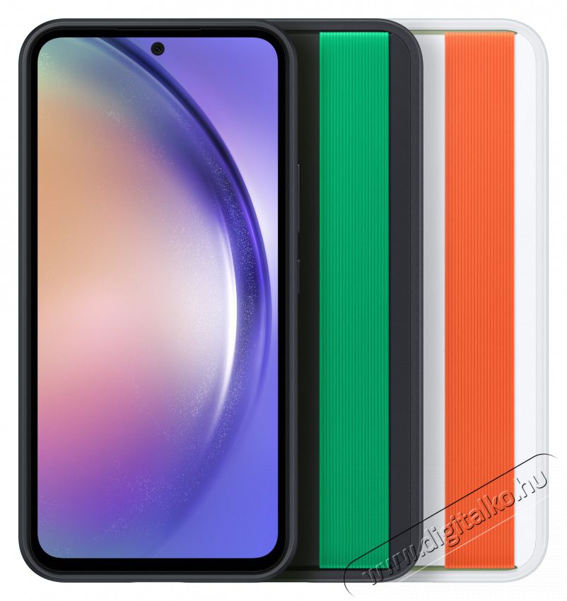 SAMSUNG EF-XA546CBEGWW Galaxy A54 5G Haze Grip fekete tok Mobil / Kommunik&aacute;ci&oacute; / Smart - Mobiltelefon kieg&eacute;sz&iacute;tő / tok - Tok / h&aacute;tlap - 462037