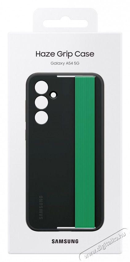 SAMSUNG EF-XA546CBEGWW Galaxy A54 5G Haze Grip fekete tok Mobil / Kommunik&aacute;ci&oacute; / Smart - Mobiltelefon kieg&eacute;sz&iacute;tő / tok - Tok / h&aacute;tlap - 462037
