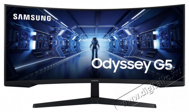 SAMSUNG 34 LC34G55TWWP WQHD HDMI Display port 165Hz &iacute;velt kijelzős monitor Iroda &eacute;s sz&aacute;m&iacute;t&aacute;stechnika - Monitor - 21:9 Ultrawide monitor - 475846