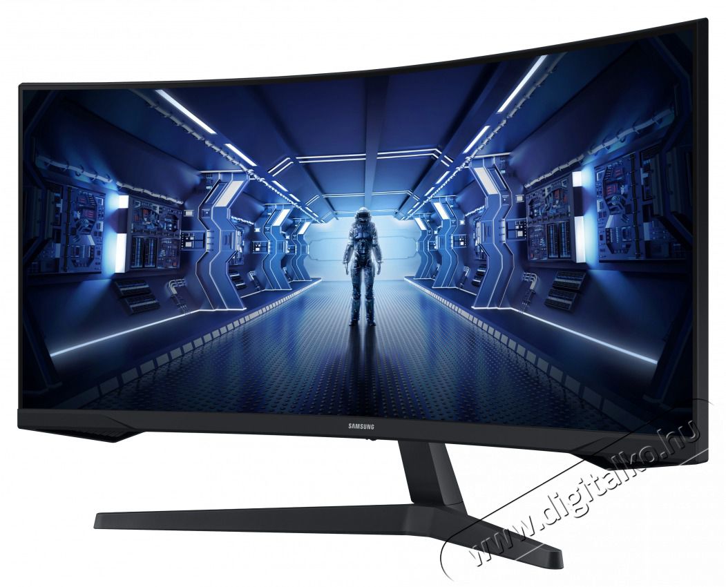 SAMSUNG 34 LC34G55TWWP WQHD HDMI Display port 165Hz &iacute;velt kijelzős monitor Iroda &eacute;s sz&aacute;m&iacute;t&aacute;stechnika - Monitor - 21:9 Ultrawide monitor - 475846