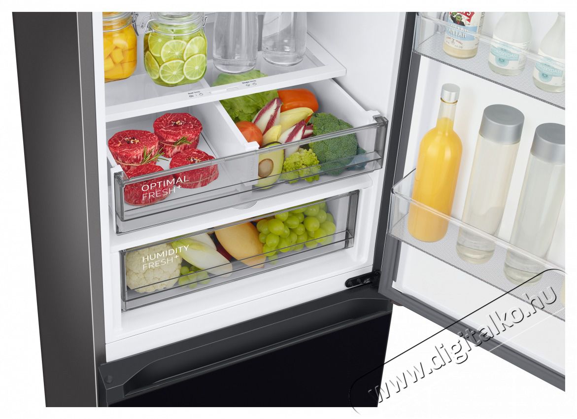 SAMSUNG RB38C7B6D22/EF HŰTŐ ALULFAGYASZT&Oacute;S Konyhai term&eacute;kek - Hűtő, fagyaszt&oacute; (szabadon&aacute;ll&oacute;) - Alulfagyaszt&oacute;s kombin&aacute;lt hűtő - 478803