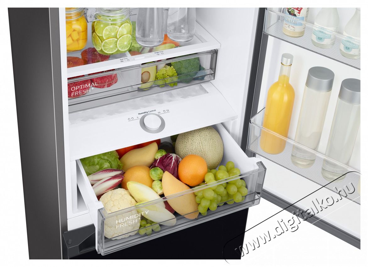 SAMSUNG RB38C7B6D22/EF HŰTŐ ALULFAGYASZT&Oacute;S Konyhai term&eacute;kek - Hűtő, fagyaszt&oacute; (szabadon&aacute;ll&oacute;) - Alulfagyaszt&oacute;s kombin&aacute;lt hűtő - 478803