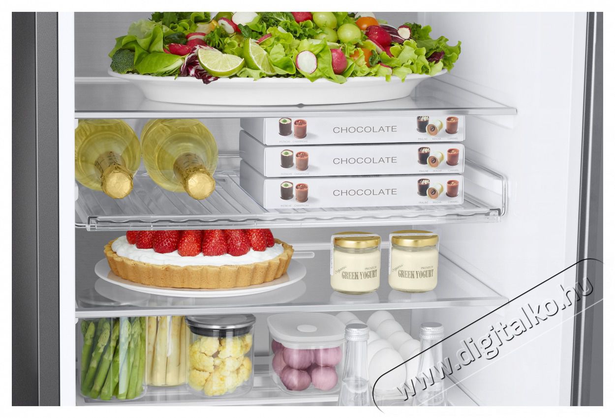 SAMSUNG RB38C7B6D22/EF HŰTŐ ALULFAGYASZT&Oacute;S Konyhai term&eacute;kek - Hűtő, fagyaszt&oacute; (szabadon&aacute;ll&oacute;) - Alulfagyaszt&oacute;s kombin&aacute;lt hűtő - 478803