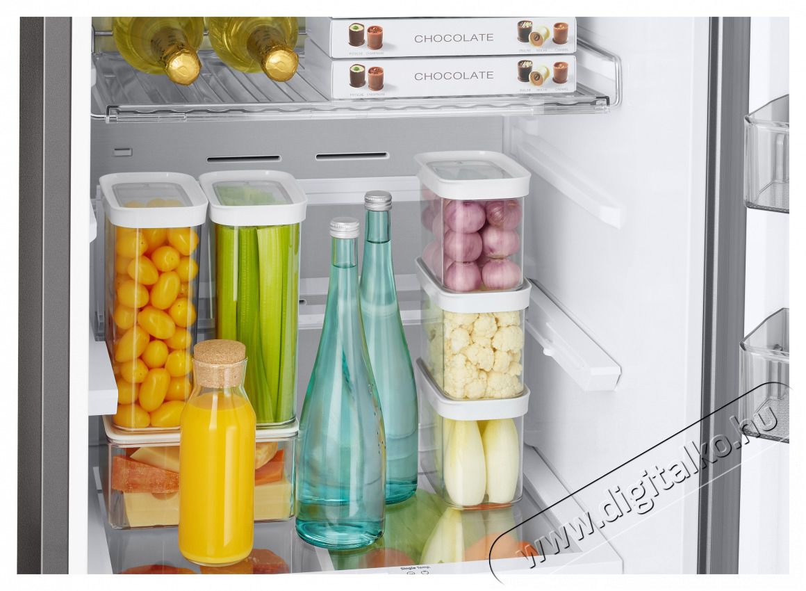 SAMSUNG RB38C7B6D22/EF HŰTŐ ALULFAGYASZT&Oacute;S Konyhai term&eacute;kek - Hűtő, fagyaszt&oacute; (szabadon&aacute;ll&oacute;) - Alulfagyaszt&oacute;s kombin&aacute;lt hűtő - 478803