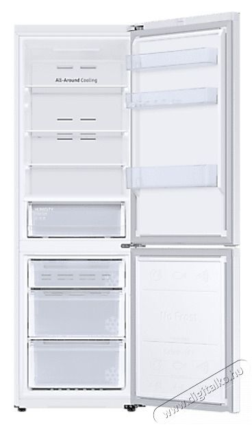 SAMSUNG RB34C670DWW/EF alulfagyaszt&oacute;s hűtő Konyhai term&eacute;kek - Hűtő, fagyaszt&oacute; (szabadon&aacute;ll&oacute;) - Alulfagyaszt&oacute;s kombin&aacute;lt hűtő - 477011