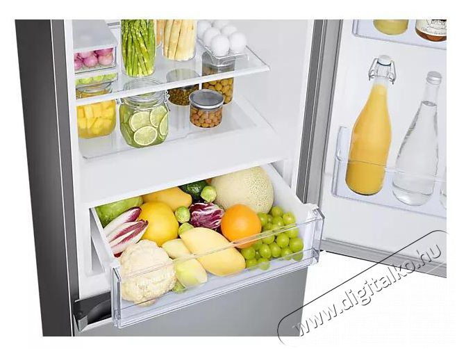 SAMSUNG RB34C600CSA/EF alulfagyaszt&oacute;s hűtő Konyhai term&eacute;kek - Hűtő, fagyaszt&oacute; (szabadon&aacute;ll&oacute;) - Alulfagyaszt&oacute;s kombin&aacute;lt hűtő - 477015