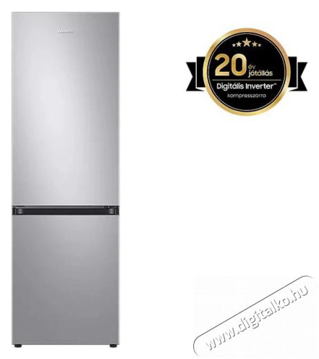 SAMSUNG RB34C600CSA/EF alulfagyaszt&oacute;s hűtő Konyhai term&eacute;kek - Hűtő, fagyaszt&oacute; (szabadon&aacute;ll&oacute;) - Alulfagyaszt&oacute;s kombin&aacute;lt hűtő - 477015
