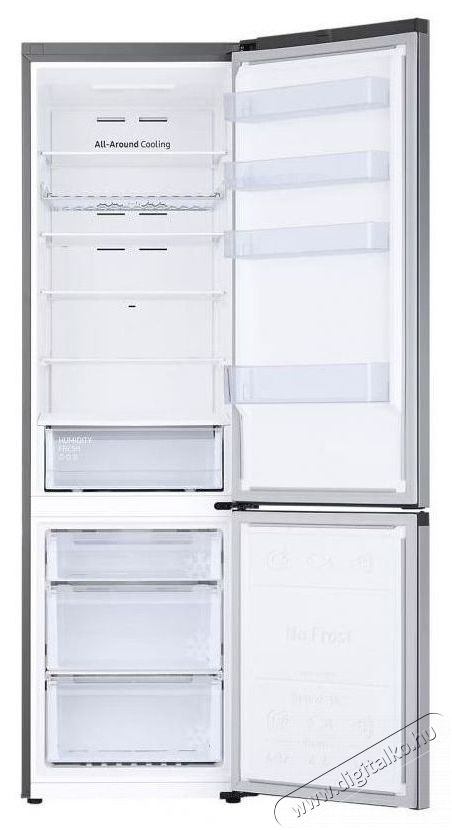 SAMSUNG RB38C672CSA/EF alulfagyaszt&oacute;s hűtő Konyhai term&eacute;kek - Hűtő, fagyaszt&oacute; (szabadon&aacute;ll&oacute;) - Alulfagyaszt&oacute;s kombin&aacute;lt hűtő - 477014