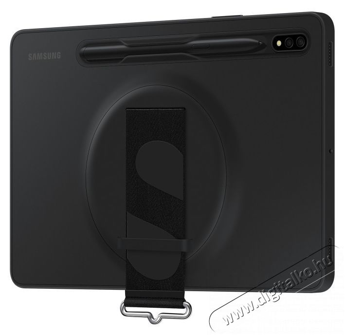 SAMSUNG EF-GX700CBEGWW Galaxy Tab S8 strap cover fekete v&eacute;dőtok Mobil / Kommunik&aacute;ci&oacute; / Smart - Tablet / E-book kieg&eacute;sz&iacute;tő, tok - Tablet tok - 480351
