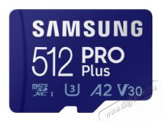 SAMSUNG 512GB Pro Plus microSDXC memóriakártya + kártyaolvasó - Memória kártya / Pendrive - Kártya olvasó - 453877