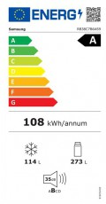 SAMSUNG RB38C7B6AS9/EF alulfagyaszt&oacute;s hűtőszekr&eacute;ny Konyhai term&eacute;kek - Hűtő, fagyaszt&oacute; (szabadon&aacute;ll&oacute;) - Alulfagyaszt&oacute;s kombin&aacute;lt hűtő - 496612