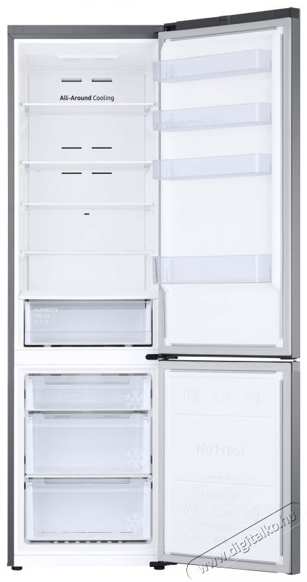 SAMSUNG RB38C600CS9/EF alulfagyaszt&oacute;s hűtő Konyhai term&eacute;kek - Hűtő, fagyaszt&oacute; (szabadon&aacute;ll&oacute;) - Alulfagyaszt&oacute;s kombin&aacute;lt hűtő - 500800