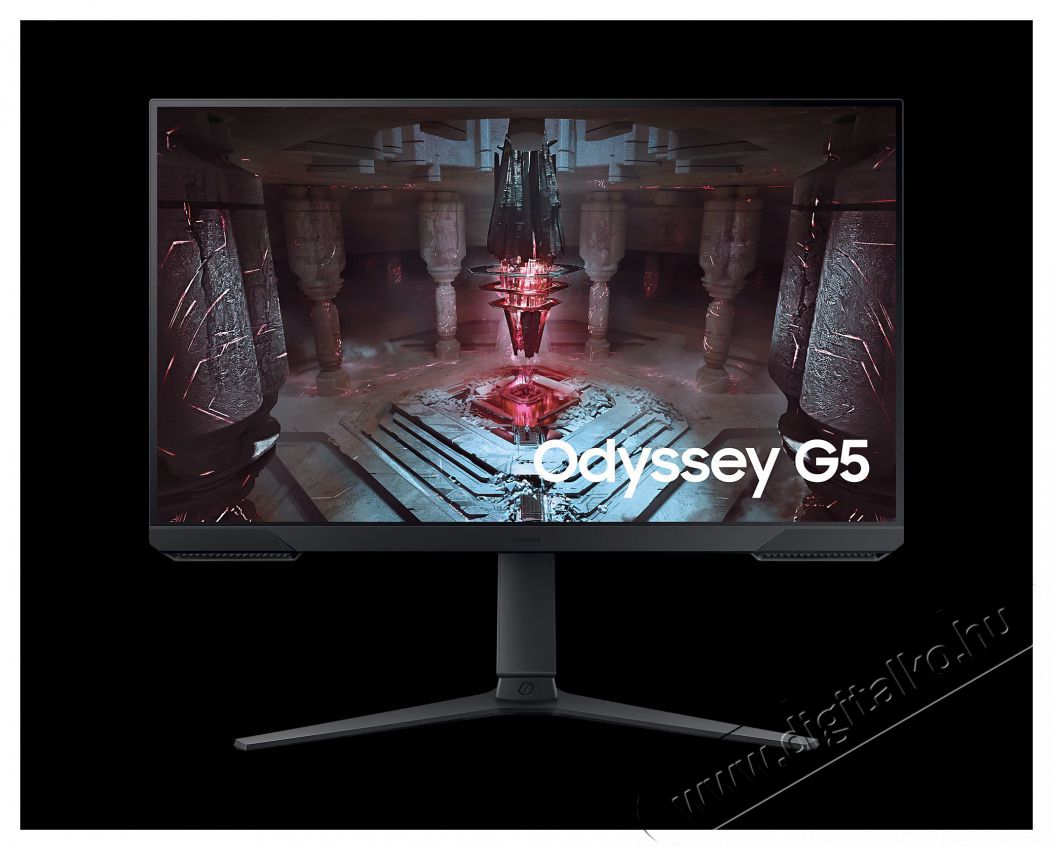 SAMSUNG Odyssey G5 LS27CG510EUXEN WQHD Gamer monitor Iroda &eacute;s sz&aacute;m&iacute;t&aacute;stechnika - Monitor - Monitor - 500874