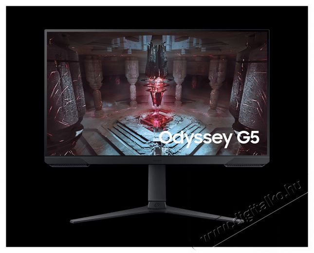 SAMSUNG Odyssey G5 LS27CG510EUXEN WQHD Gamer monitor Iroda &eacute;s sz&aacute;m&iacute;t&aacute;stechnika - Monitor - Monitor - 500874