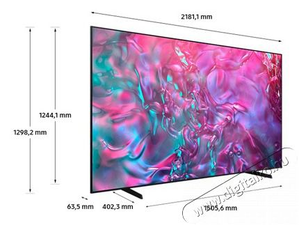 SAMSUNG 98 UE98DU9072UXXH Crystal 4K UHD Smart TV Telev&iacute;zi&oacute;k - LED telev&iacute;zi&oacute; - UHD 4K felbont&aacute;s&uacute; - 501509