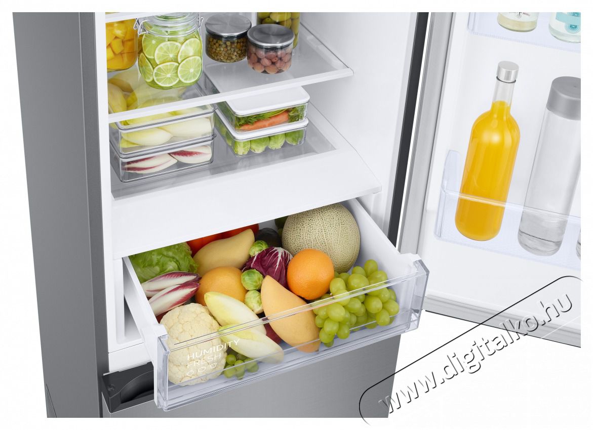 SAMSUNG RB38C600ESA/EF inox alulfagyaszt&oacute;s hűtőszekr&eacute;ny Konyhai term&eacute;kek - Hűtő, fagyaszt&oacute; (szabadon&aacute;ll&oacute;) - Alulfagyaszt&oacute;s kombin&aacute;lt hűtő - 501648