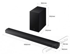 SAMSUNG HW-B750F/EN HANGPROJEKTOR Audio-Video / Hifi / Multim&eacute;dia - Hangprojektor / soundbar - M&eacute;lyl&aacute;d&aacute;val - 505503
