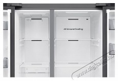 SAMSUNG RS70F65QETEO Side-by-Side hűtőszekr&eacute;ny AI Energia &uuml;zemm&oacute;ddal 659 L, matt met&aacute;l Konyhai term&eacute;kek - Hűtő, fagyaszt&oacute; (szabadon&aacute;ll&oacute;) - Amerikai t&iacute;pus&uacute; Side By Side hűtő - 505310