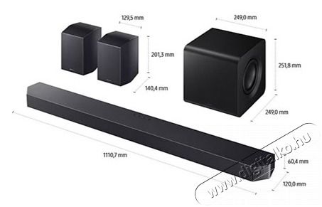SAMSUNG HW-Q930F/EN HANGPROJEKTOR Audio-Video / Hifi / Multim&eacute;dia - Hangprojektor / soundbar - M&eacute;lyl&aacute;d&aacute;val - 506557
