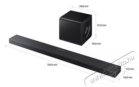 SAMSUNG HW-QS700F/EN HANGPROJEKTOR Audio-Video / Hifi / Multim&eacute;dia - Hangprojektor / soundbar - M&eacute;lyl&aacute;d&aacute;val - 506559