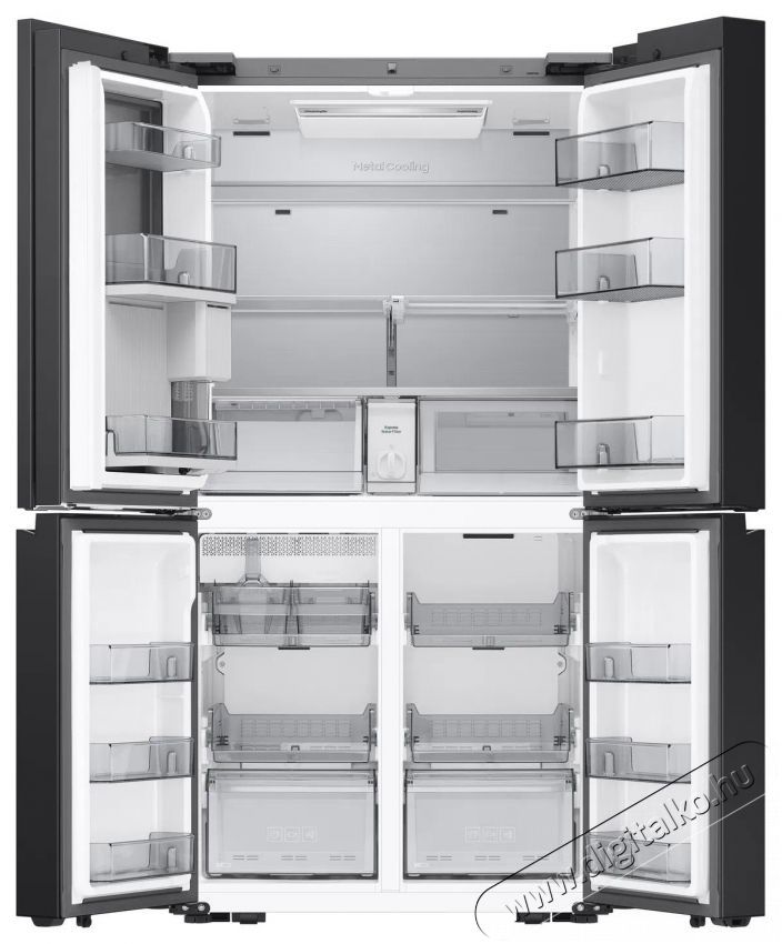 SAMSUNG RM90F67CECEO Konyhai term&eacute;kek - Hűtő, fagyaszt&oacute; (szabadon&aacute;ll&oacute;) - Amerikai t&iacute;pus&uacute; Side By Side hűtő - 509587