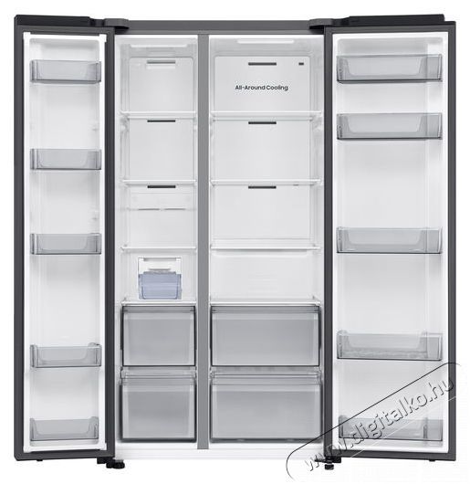 SAMSUNG RS70F65QEFEO Konyhai term&eacute;kek - Hűtő, fagyaszt&oacute; (szabadon&aacute;ll&oacute;) - Amerikai t&iacute;pus&uacute; Side By Side hűtő - 509507