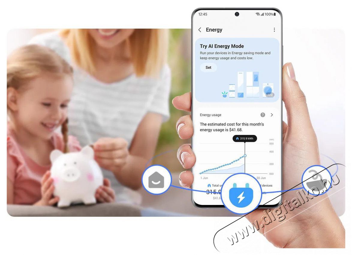 SAMSUNG BRB80F30AES0EO Konyhai term&eacute;kek - Hűtő, fagyaszt&oacute; (be&eacute;p&iacute;thető) - Alulfagyaszt&oacute;s kombin&aacute;lt hűtő - 509573